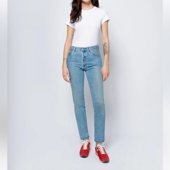 RE/DONE Vintage Levi’s One of a Kind High Rise Skinny...